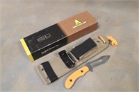 Ka-Bar 5602 Game Stalker Knife w/Sheath -Unused-