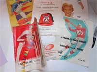 Late 40's early 50's football programs - Check