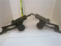 Pair of old MARX Toy Cannons