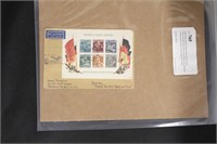 GDR #264a Used and Tied to 1956 Cover CV $140