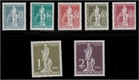 Germany Stamps #9N35-9N41 Mint HR VF CV $185.25