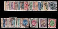 Denmark Stamps #97-131 Used F/VF CV $271.85