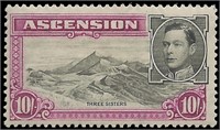 Ascension Stamps #40-49 Mint LH F/VF CV $201.95