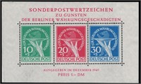 Germany Stamp #9NB3 Mint HR 1949 Scarce Souvenir