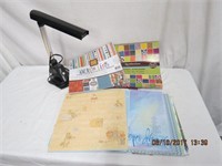 Scrap booking Ott-Lite and over 300 sheets of