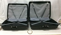 2 Samsonite Suitcases & Stone Necklace X6B