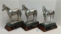 3 AQHA Mehl Lawson Horse Trophies U5A
