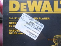Dewalt 3-1/4" Hand Planer unused in OEM Box