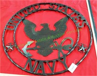 United States Navy Metal Art