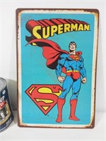 Affiche em métal Superman