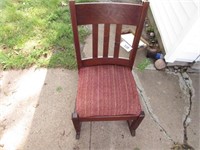 Wooden Chair - Cushion Attached