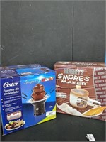 Oster Chocolate Fountain And Hershey's Smore Maker