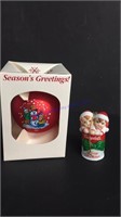 Campbell Kids Christmas Ornaments In Original