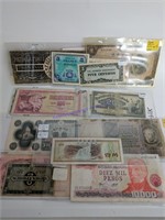 Lot Of Paper Currency