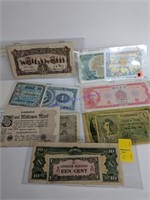 Lot Of Paper Currency