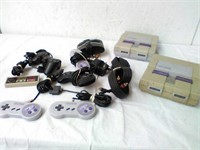 2 Super Nintendos with 3 controllers, with other