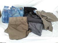 Group of jeans & pants sizes 34x30- 38x30