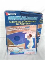 Cooling gel bed pad looks new in box
