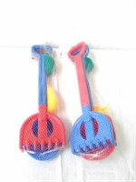 2 new sets of sand fun toys