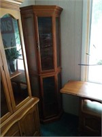 Nice corner Curio Cabinet  approx 72 inches tall
