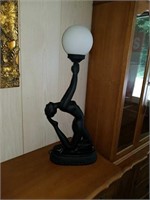 Beauriful dancing woman lamp approx 29 inches