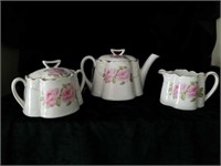 Z.s & co Bavaria teapot, sugar & creamer set