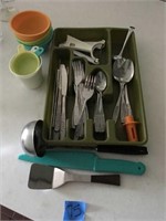 silverware, utensils