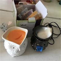 scentsy warmer and scents
