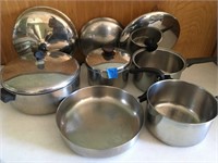 assorted pots an pans