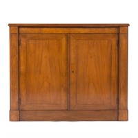 Baker Neoclassical style cherrywood cabinet