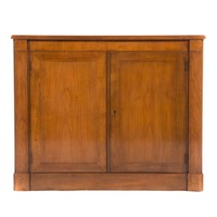 Baker Neoclassical style cherrywood cabinet