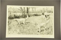 Lot #64 Original etching by Marguerite Kirmse