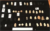 Collection of Civil War bullets
