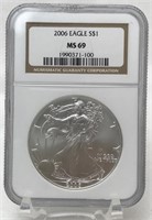 2006eagle silver dollar