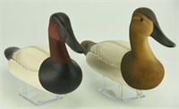 Lot #9 Pr of working style Canvasback decoys