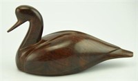 Lot #2 Carved ironwood ¼ size Swan