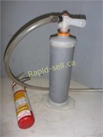 Transfer Pump & ABC Fire Extinguisher
