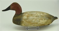 Lot #17 Vintage Canvasback drake from the