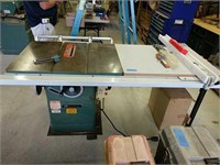 Bridgewood Table Saw With Rolling Table And