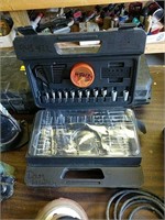 Black and Decker drill and Allen wrench set