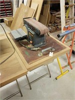 Craftsman belt sander on stand