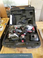 Set of Craftsman battery operated tools as shown