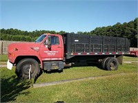 1987 Ford 700 Diesel Dump Truck With 16 Foot Body
