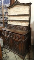 17TH CENT. STYLE IBERIAN CABINET HUTCH