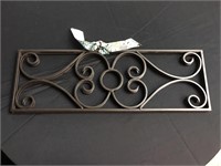 Wrought iron decor