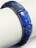 10E- Genuine Lazpis Lazuli Bracelet $100