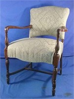 Antique Accent Chair 36"H