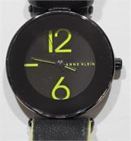 8W- Anne Klein water resist leather watch $100