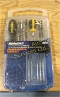Mastercraft precision screwdrivers and A bit set