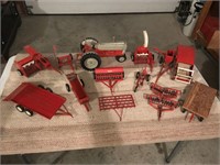 Toys - TRU-SCALE - Tractor and implements